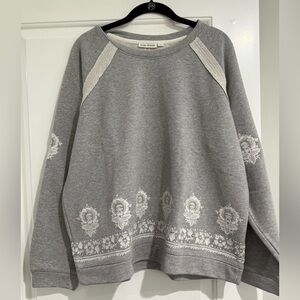 Roller Rabbit Embroidery Sweatshirt